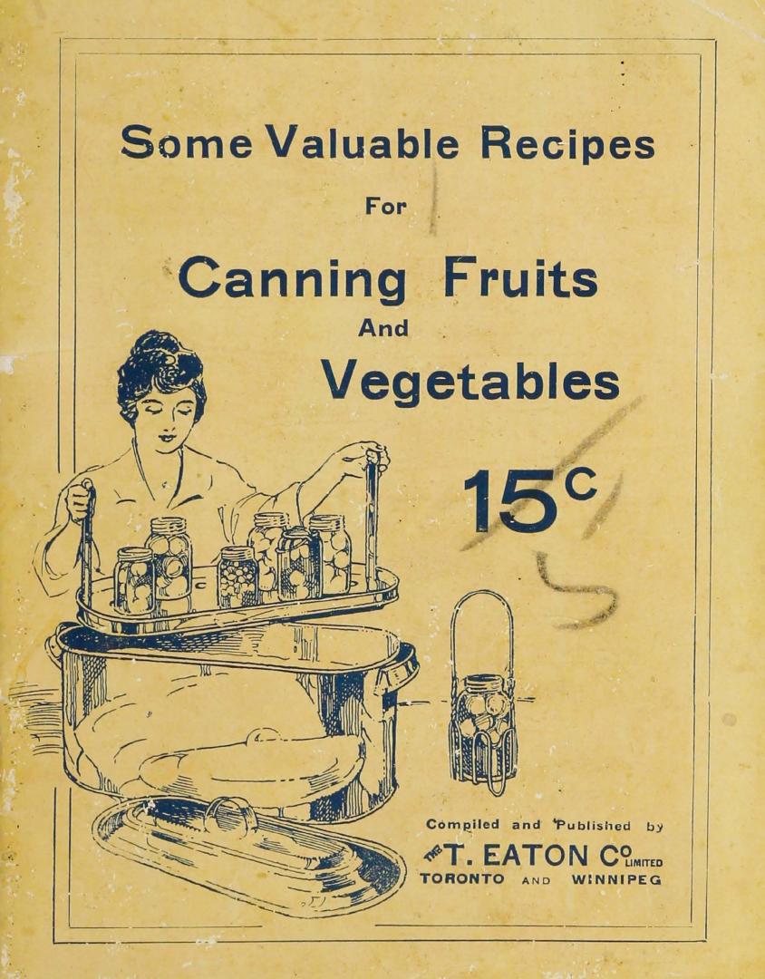 Some valuable recipes for canning fruits and vegetables