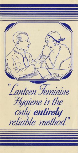 Lanteen feminine hygiene is the only entirely reliable method