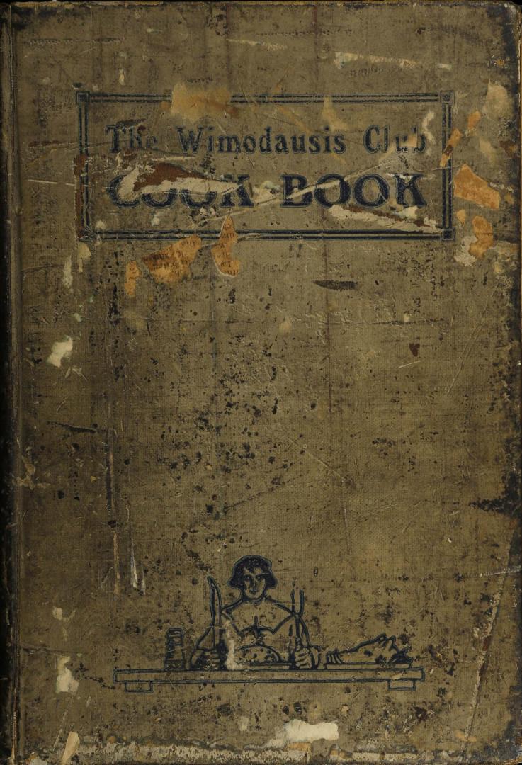 The Wimodausis Club cook book