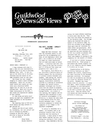 Guildwood news & views, volumes 75-77