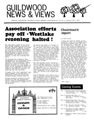 Guildwood news & views, volumes 73-74