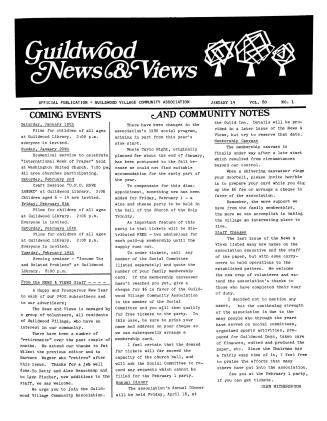 Guildwood news & views, volumes 80-81