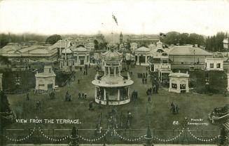 View from the terrace, Festival of Empire and pageant of London (1911 : London, England)