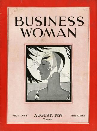The business woman, vol. 4, no. 8 (August, 1929)