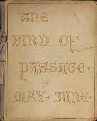 Bird of Passage, May - June [1881]