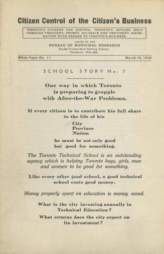White paper no. 11