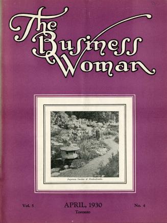 The business woman, vol. 5, no. 4 (April, 1930)