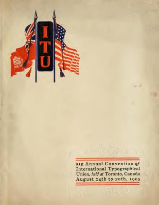 International Typographical Union souvenir for 1905