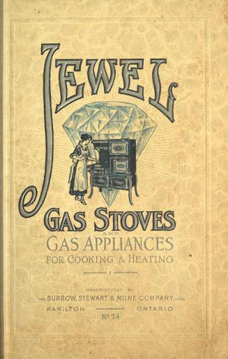 Jewel gas stoves and gas appliances for cooking and heating for manufactured or natural gas