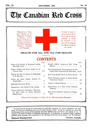 Canadian Red Cross (volume IV, number 10)