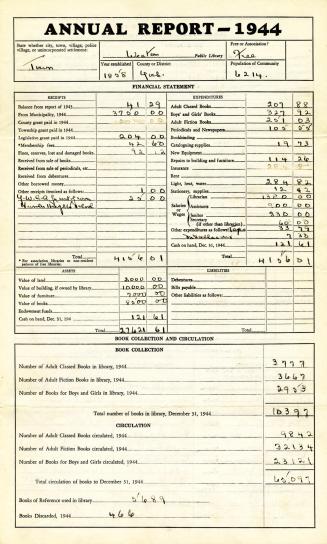 Annual report - 1944