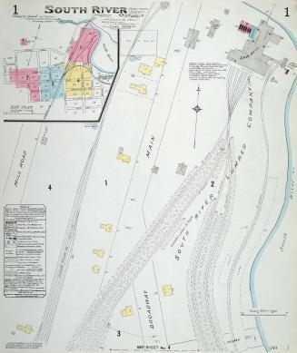 Fire insurance plan of South River, Parry Sound District, Ont