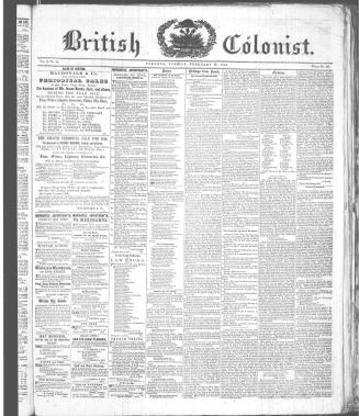 British Colonist (February 17, 1846)