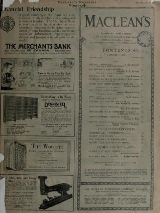Maclean's, 1922