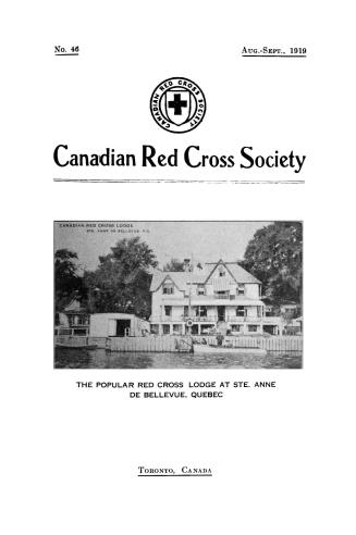 Bulletin Canadian Red Cross Society, number 46 (Aug