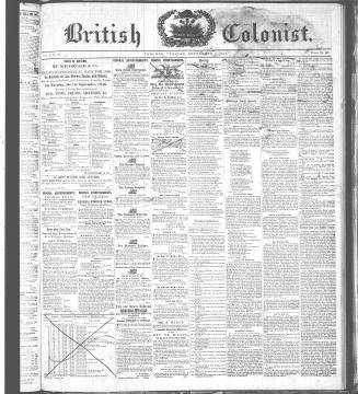 British Colonist September 01, (1846)
