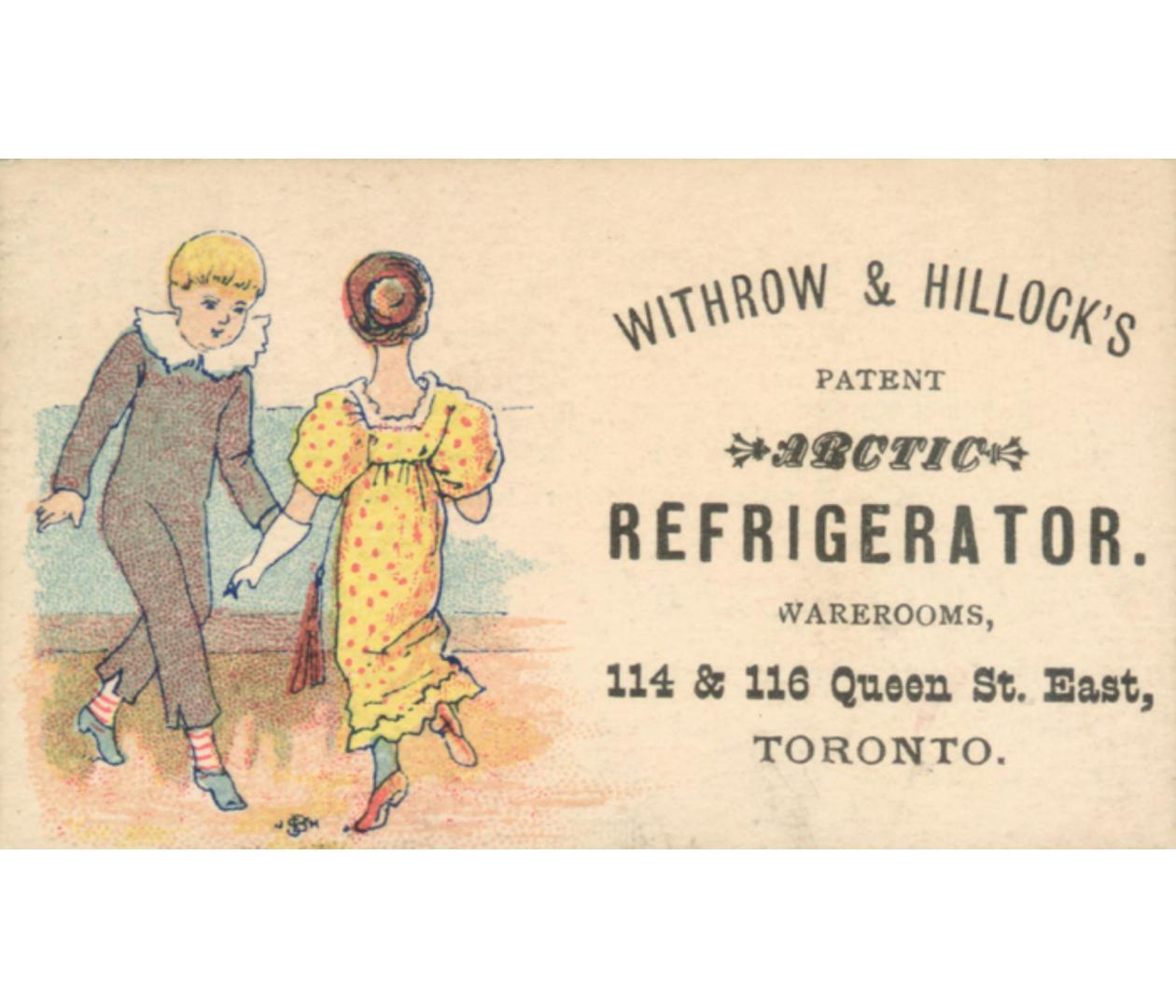 Withrow & Hillock's patent Arctic refrigerator