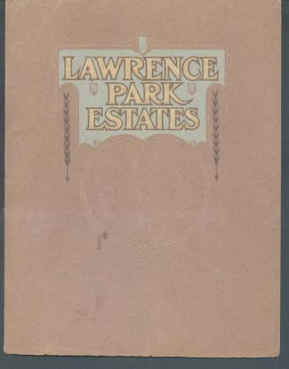 Lawrence Park Estates : a formal &amp; artistic grouping of ideal homes. Image shows a beige co ...