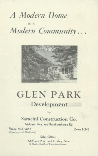 A modern home in a modern community: Glen Park development
