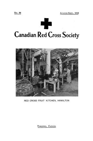 Bulletin Canadian Red Cross Society, number 38 (August-Sept