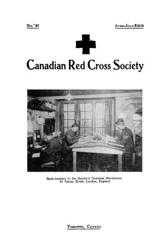 Bulletin Canadian Red Cross Society, number 36 (June-July, 1918)