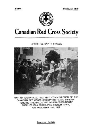 Bulletin Canadian Red Cross Society, number 42 (February, 1919)