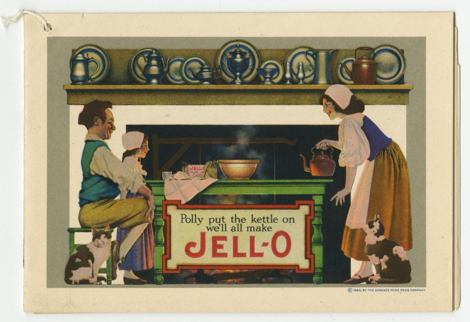 Polly put the kettle on we'll all make Jell-O