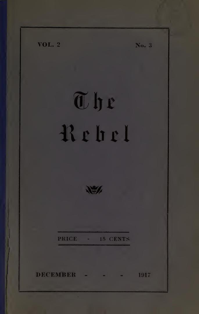 The Rebel, December 1917