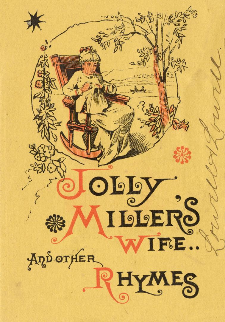 Jolly miller's wife and other rhymes