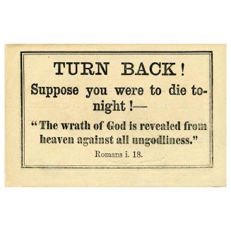 Turn Back!