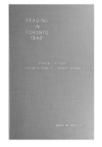 Toronto Public Library Board. Annual report 1942