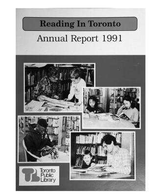 Toronto Public Library Board. Annual report 1991