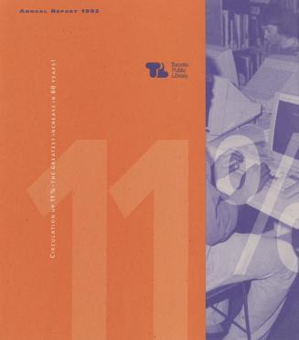 Toronto Public Library Board. Annual report 1992