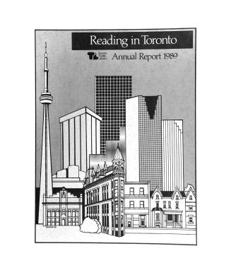 Toronto Public Library Board. Annual report 1989