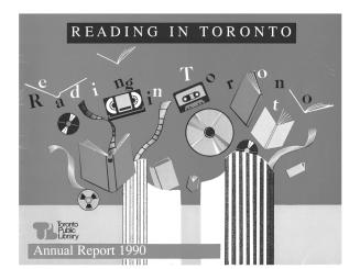Toronto Public Library Board. Annual report 1990
