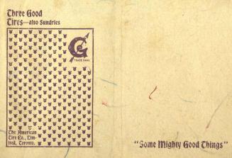 Three good tires -- also sundries : [catalogue]
