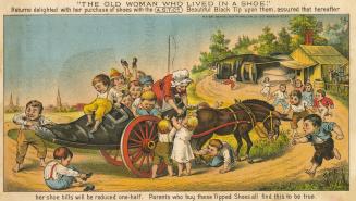 The old woman who lived in a shoe parked in her buggy