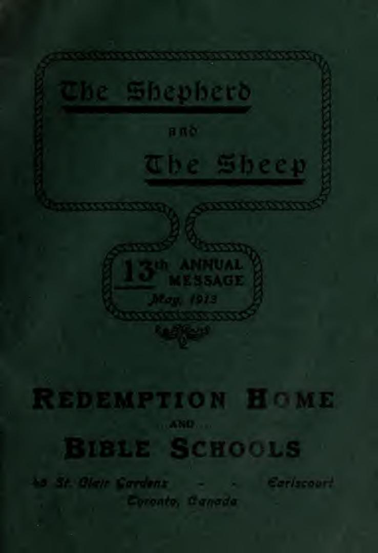 Redemption Home and Bible Schools : address