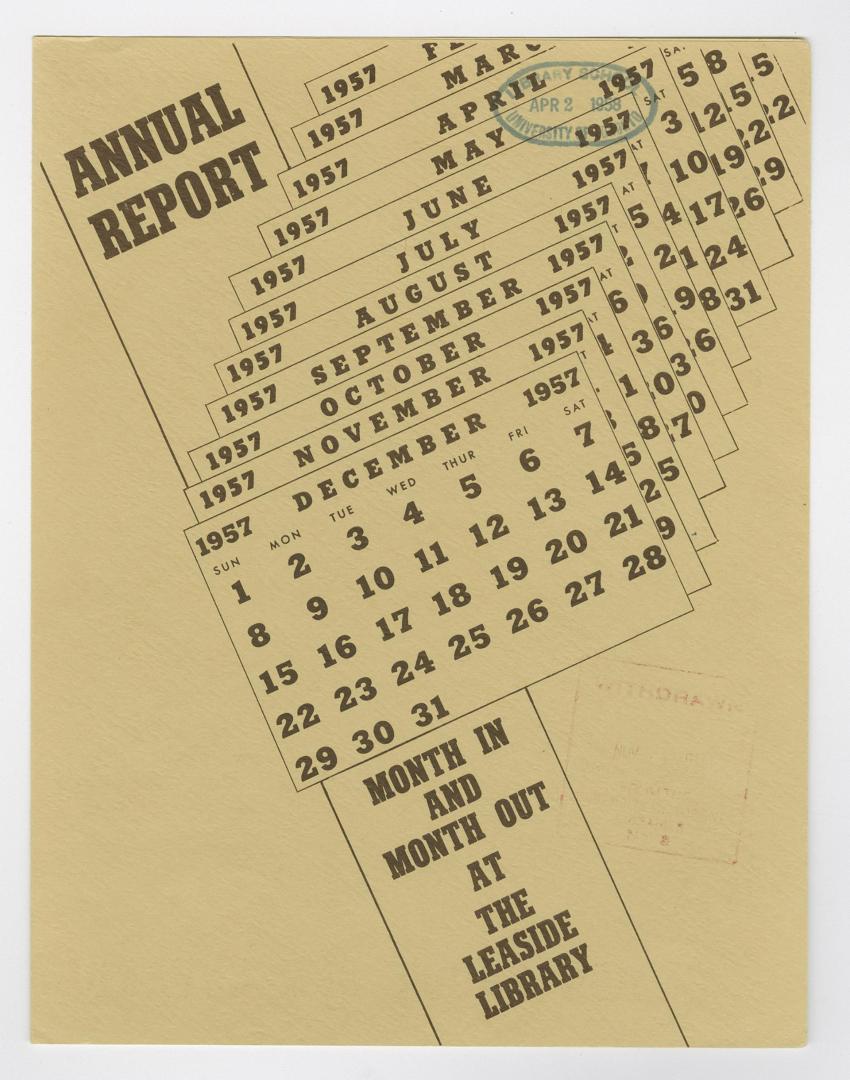 Image shows a cover page of the Annual Report.
