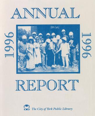 York Public Library (Ont.). Annual report 1996