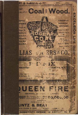 The Toronto city directory 1895