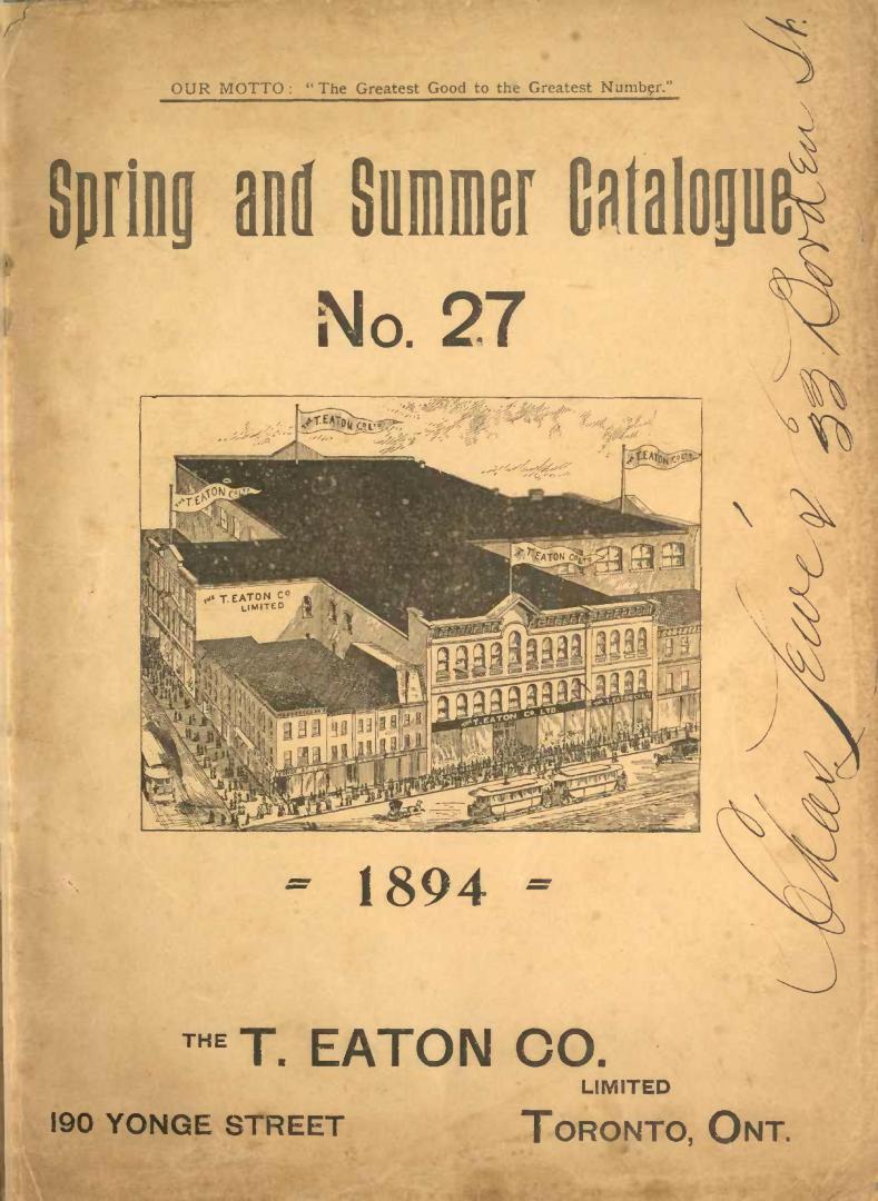 Spring and summer catalogue number 27