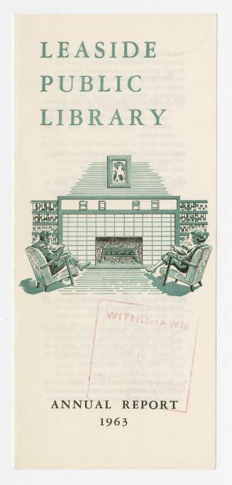 Image shows a cover page of the Annual Report.