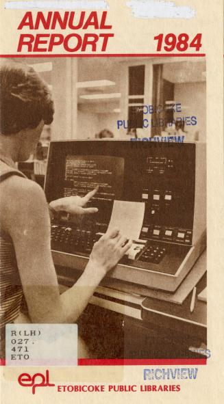 Etobicoke Public Library. Annual Report 1984