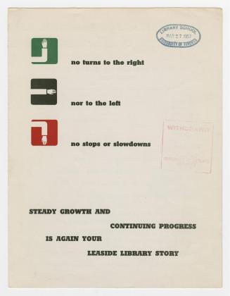 Leaside Public Library Board. Annual report 1956,