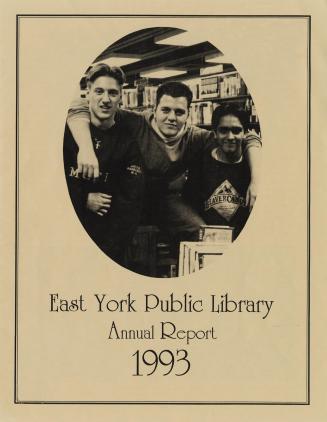 East York Public Library (Ont.). Annual report 1993