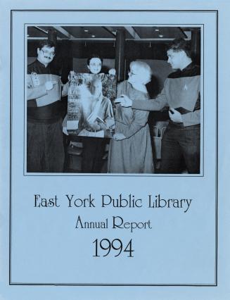 East York Public Library (Ont.). Annual report 1994