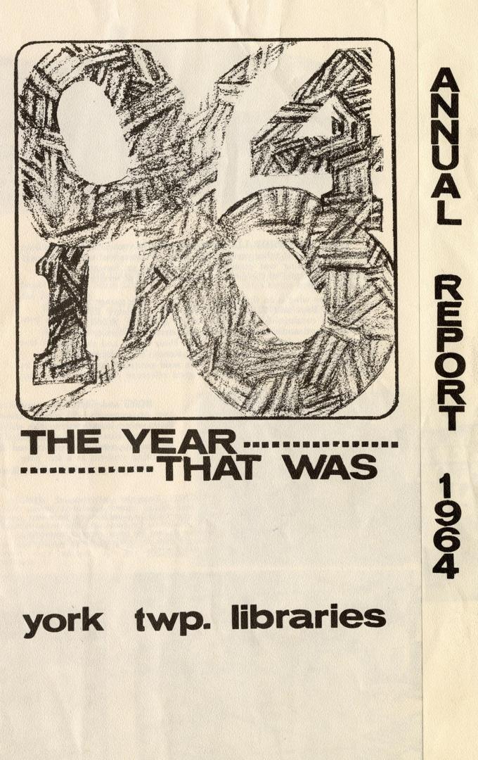 York Public Library (Ont.). Annual report 1964