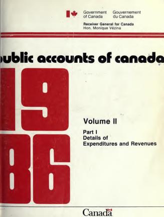 Public accounts of Canada