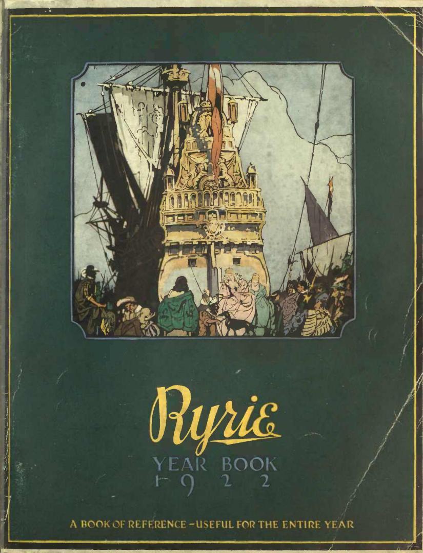Ryrie year book, 1922